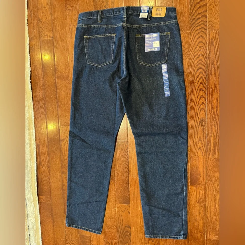 Men's Blue Jeans, Work Jeans - Picture 2 of 4